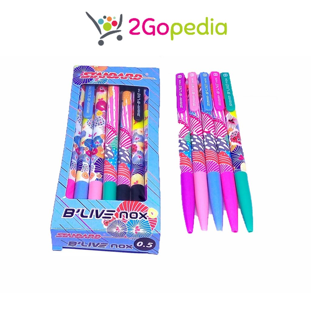 

Pulpen B'live Nox 0.5 Standard Hitam Grosir Murah Atk