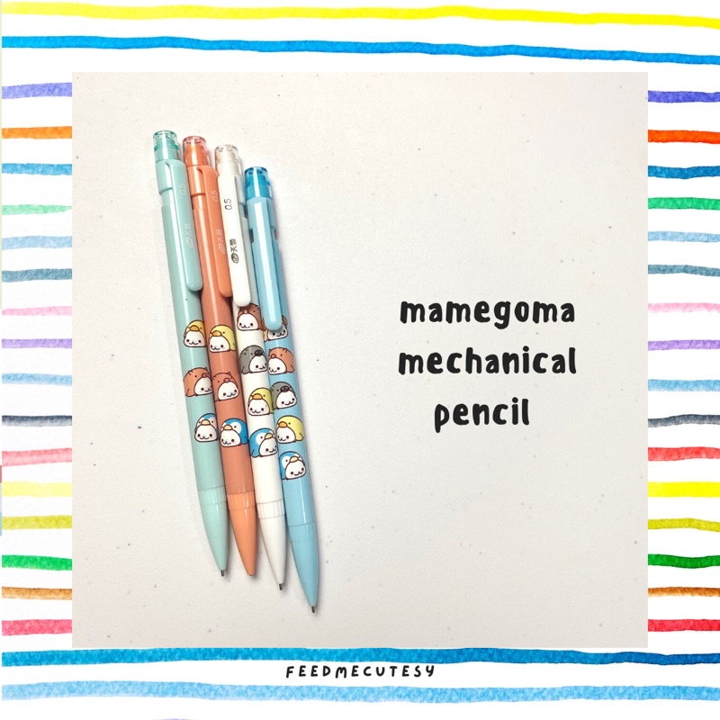 

mamegoma mechanical pencil | Feedmecutesy | atk alat tulis lucu anak import