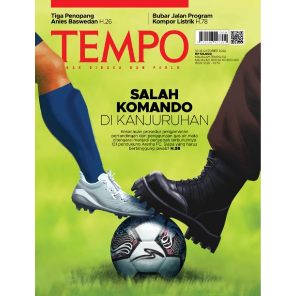 Majalah Tempo edisi 34 bulan Oktober 2022