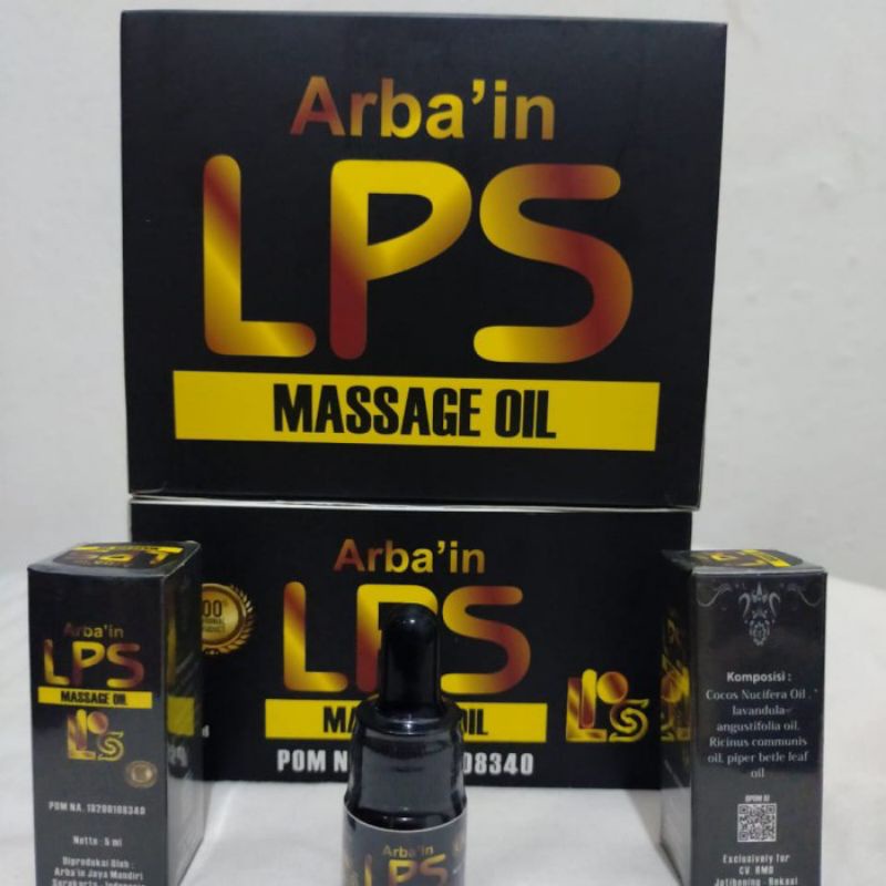 LPS asli minyak urut arbain oil - minyak urut pria - minyak oles lps arbain massagee oill bpom