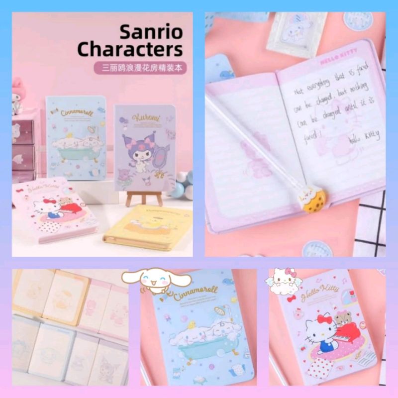 

notebook sanrio kitty cinnamoroll