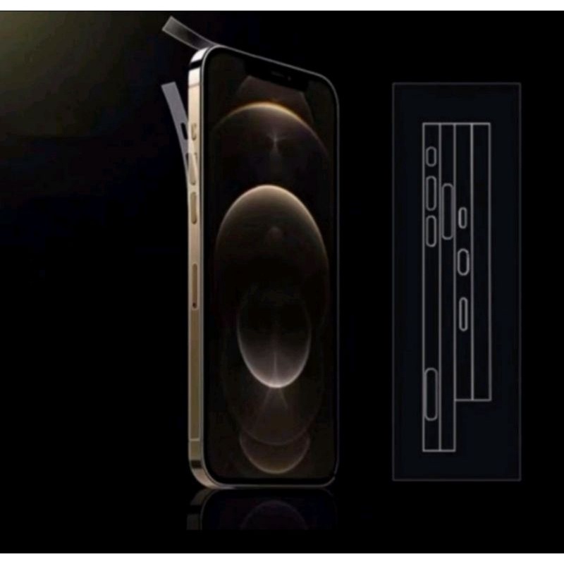 iphone 14 14 Plus 14 Pro 14 Pro Max anti gores hydrogel bazel samping side body