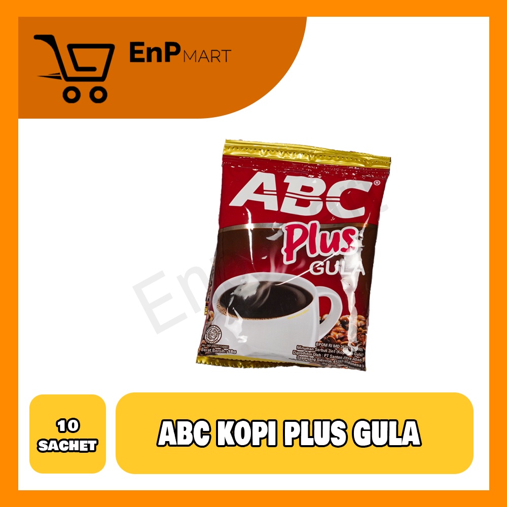 

ABC Plus (Kopi) 1 renceng=10 sachet