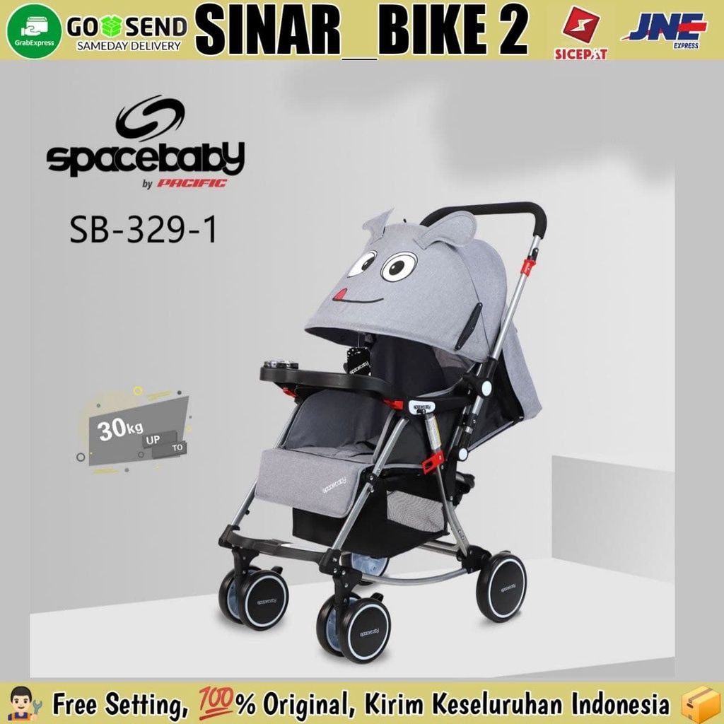 Baby Stroller SpaceBaby SB-329-1 Kereta Dorong Baby Bisa Ayun, SB-6202 Spacebaby