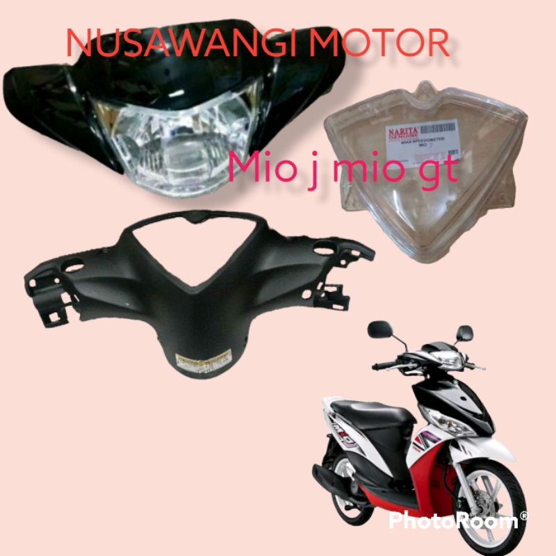Batok depan belakang+lampu+mika km mio j mio gt