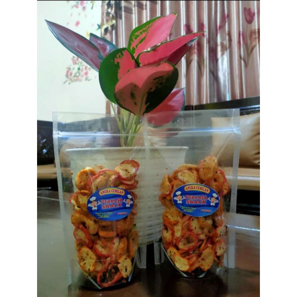 JAJANAN KEKINIAN,CEMILAN KEKINIAN SEBLAK KERING  PERKASA SNACK_3