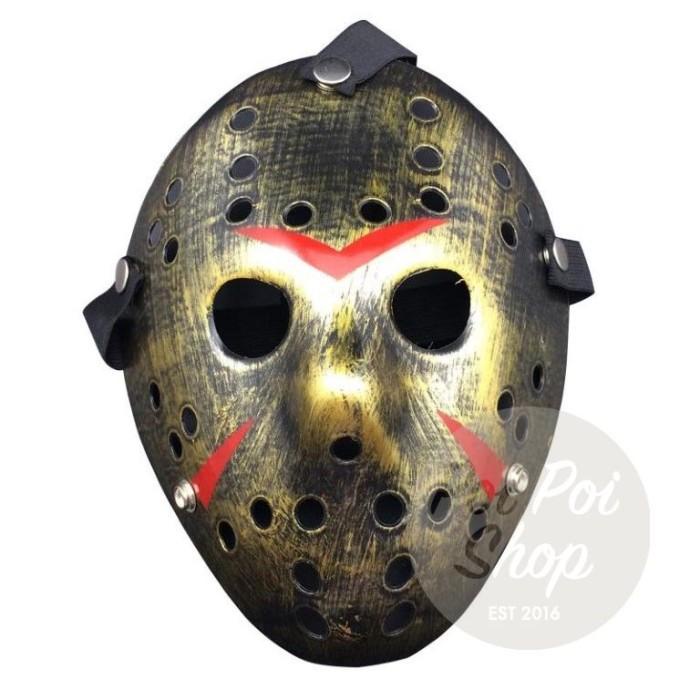 Jual Topeng Jason Serial Killer Halloween Cosplay Mask Seram Prank Friday Cod Dan Best Seller 3578