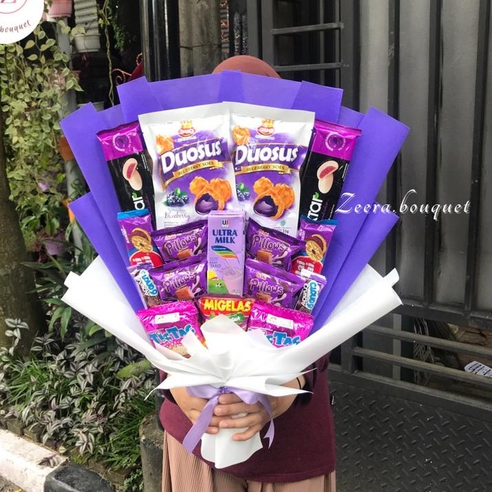 

ID1s6Rg--(B21) Buket snack/snack bouquet/bucket snack [INCLUDE: Greeting card+packing]