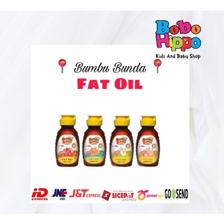 

Bumbu Bunda By Elia Fat Oil BB Booster Mpasi Minyak Penambah Berat Badan Bayi