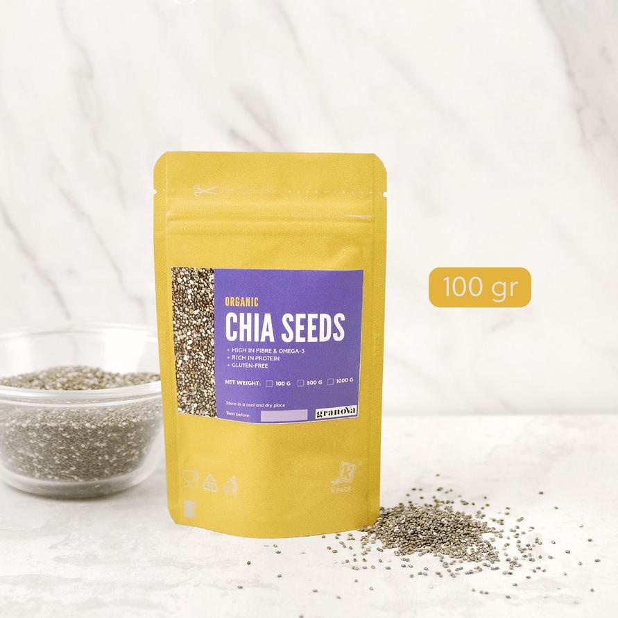 

SALE✅Immune Booster - Paket Chia Seeds 100g, Almond, Pumpkin Seed, Honey, Sunflower Seed, Rolled Oat|KD1