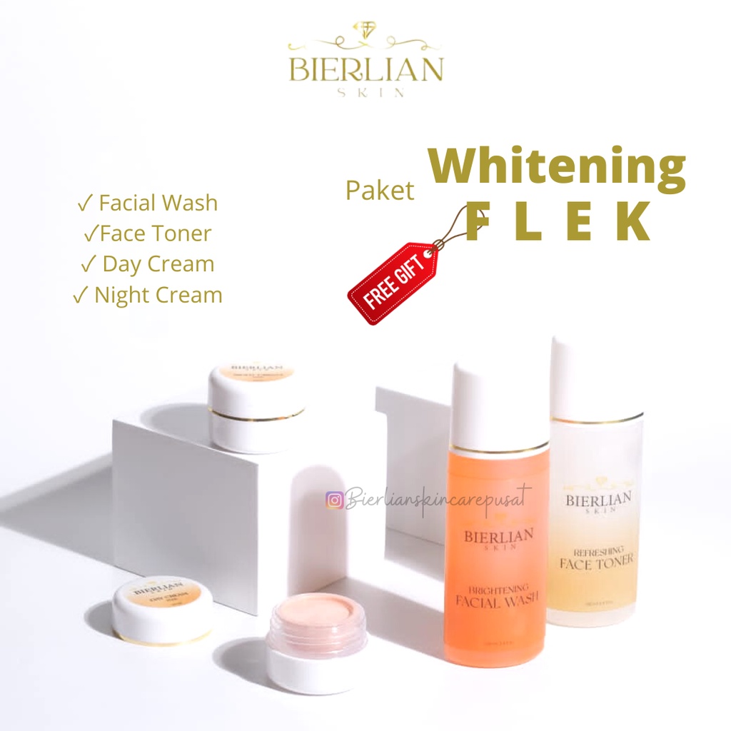 PAKET SKINCARE FLEK /PAKET FLEK/BIERLIAN SKINCARE/PAKET WAJAH BIERLIAN SKINCARE