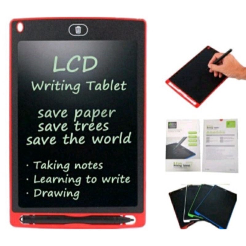 Papan tulis anak bisa hapus writing board tablet digital 8.5 inch / papan tulis viral