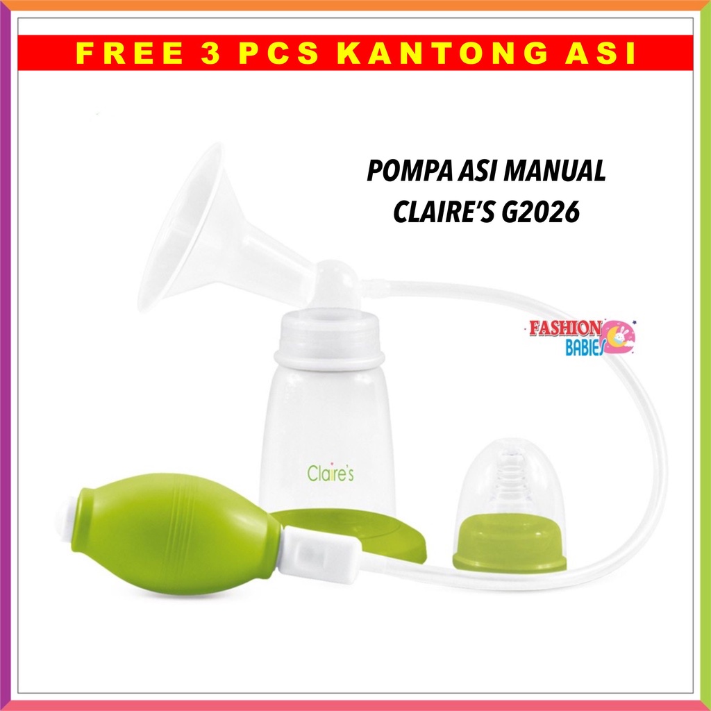 Claire's Pompa Asi Manual Type G2026 / POMPA ASI MANUAL / BREASTPUMP MANUAL