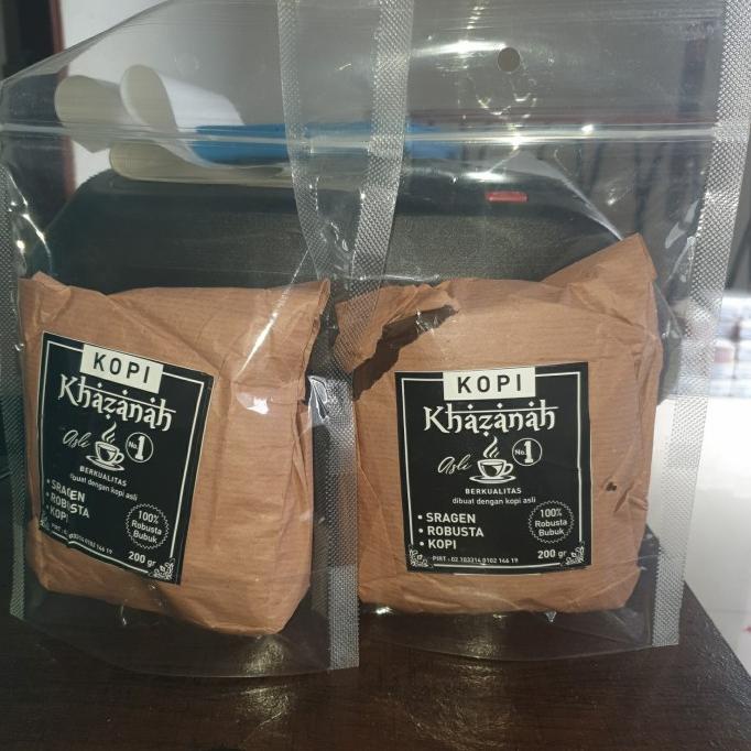 

BEST SELLER KOPI ROBUSTA ASLI MURNI KHZANAH 200G DISCOUNT