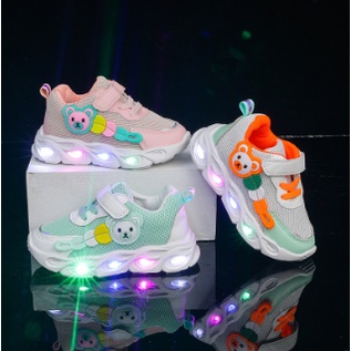 Sepatu  Sneakers cewe cowo sepatu lampu Sepatu import sepatu led Kulit lembut Baby shoes sepatu 003