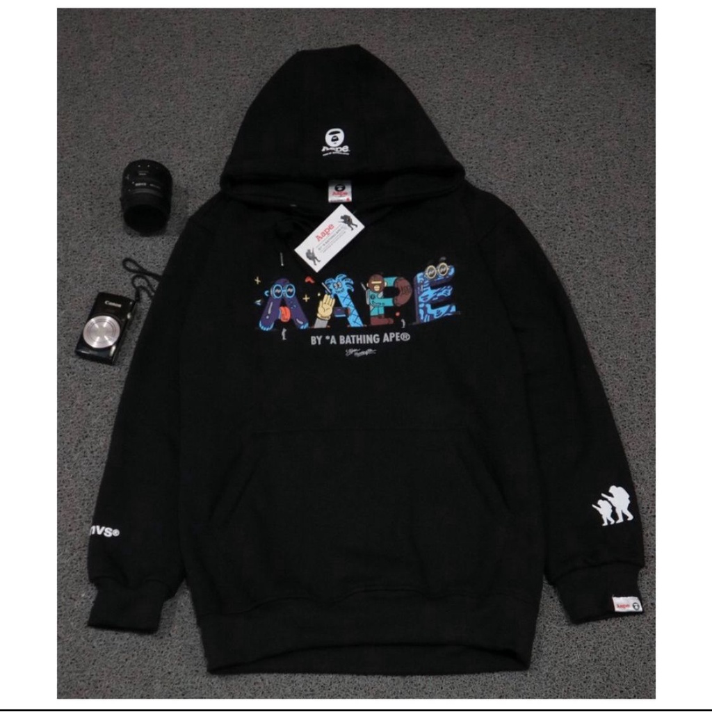 Hoodie Bape X Aape Crunch l Jaket Sweater Bape X Aape Crunch Premium Hight Quality v1