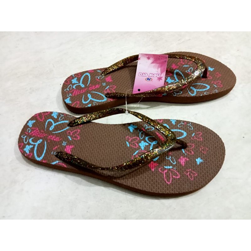 Sandal Jepit Wanita New Era Kayla jepit blink blink