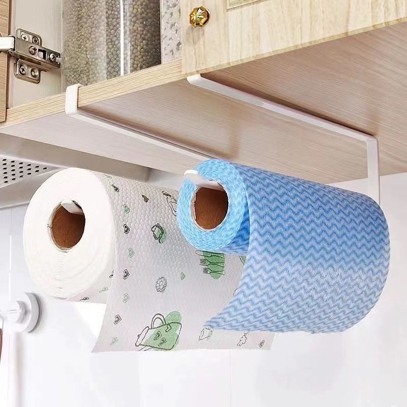 Rak Holder Tisu Gulung Bahan Besi Metal Untuk Kamar Mandi