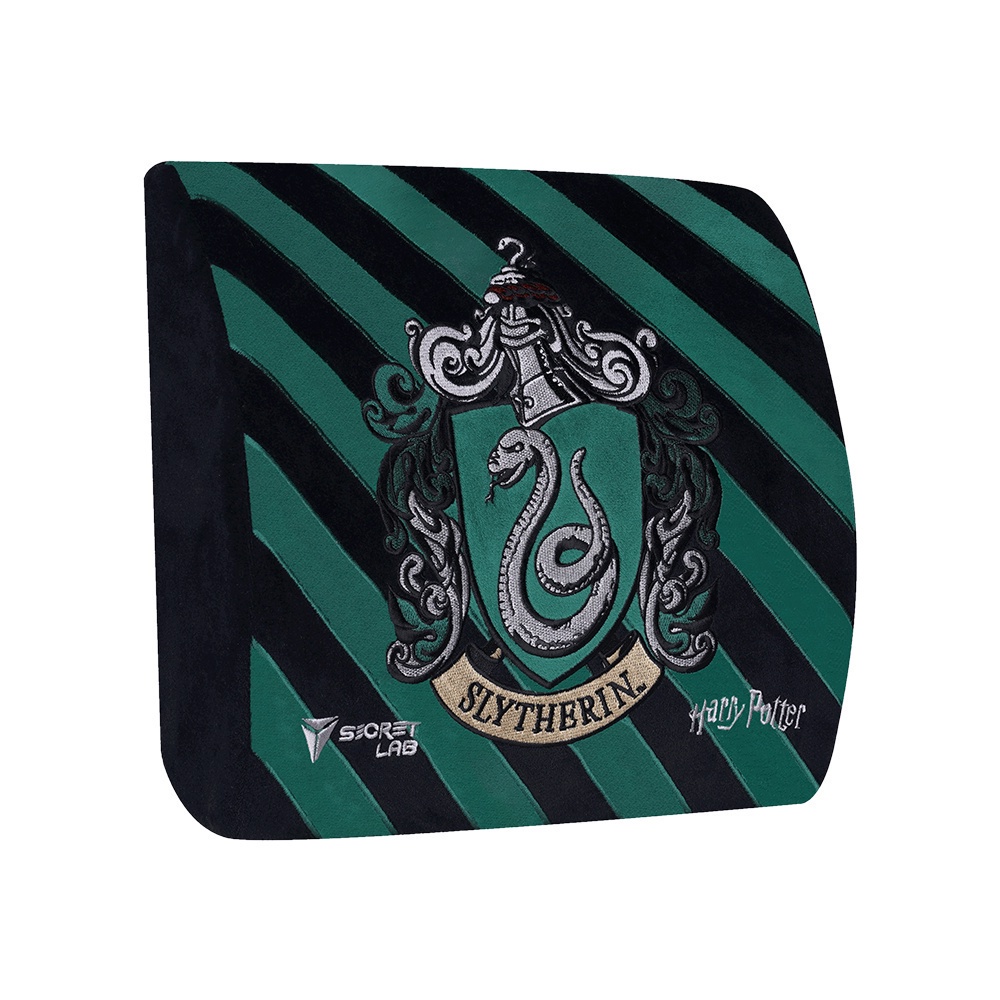 Secretlab Memory Foam Lumbar Pillow—Harry Potter Slytherin Edition