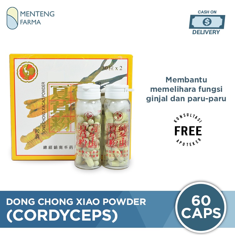 Dong Chong Xiacao Powder Capsule (Cordyceps)