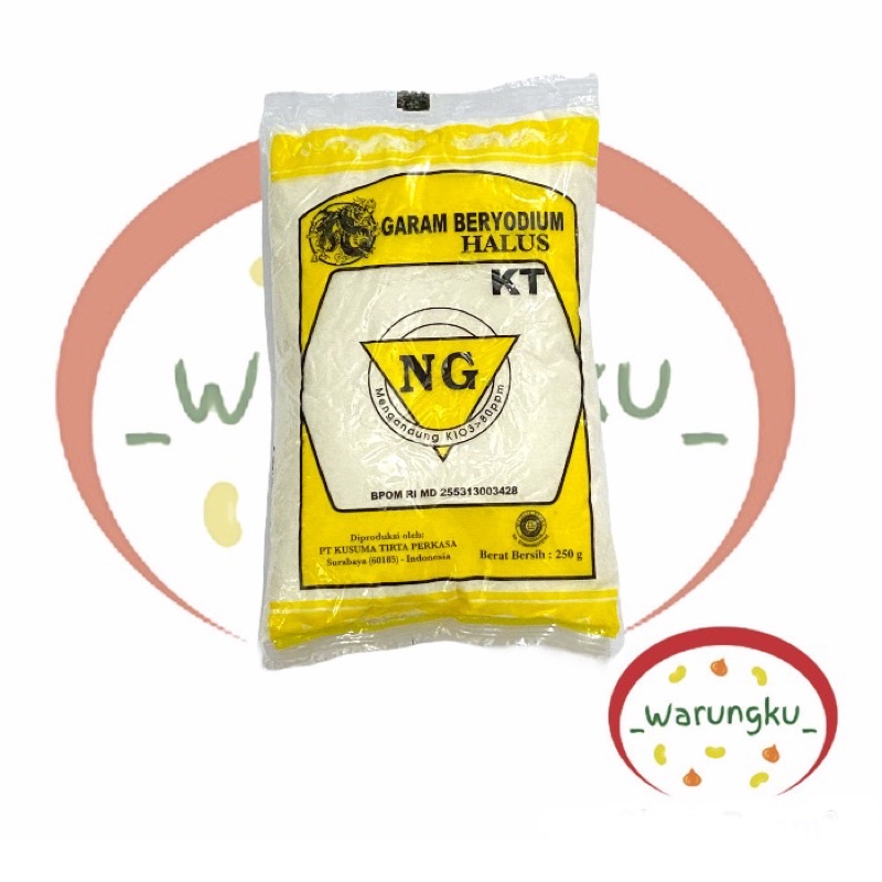Garam NG 250gr Garem Beryodium Halus