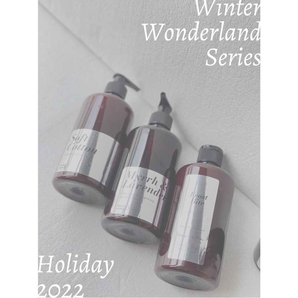 Teman Mandi Winter Wonderland Series Bubble Bath Body Wash Hand Wash Disinfectant Spray | Sabun Mandi Cuci Tangan Sanitizer