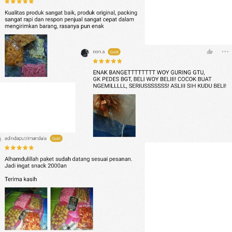 

9.9 MALL snack kiloan emping melinjo pedas balado 250 gram makanan ringan cemilan camilan enak murah