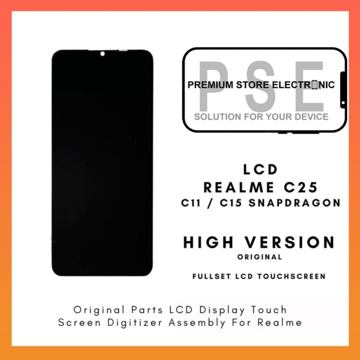 LCD Realme C25 / Realme C11 / Realme C15 Qualcomm Fullset Touchscreen