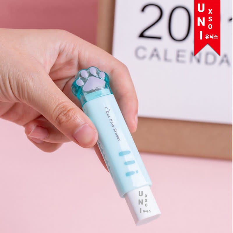 

Ay00! Unixso Penghapus Push Pull Cat Paw Lucu Aesthetic Cute Erase Stationery ER0020
