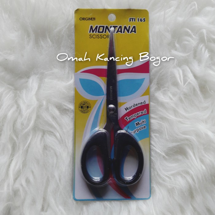 

Mudah Sedang | Gunting Kertas Stainless Gagang Hitam 16 Cm | Scissor Bergaransi