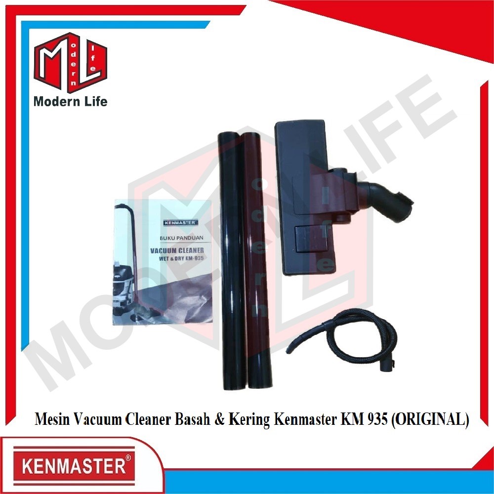 Kenmaster KM-935 Vacuum Cleaner Wet &amp; Dry Penyedot Basah &amp; Kering 20 L