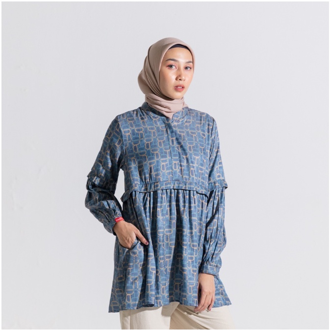 M Tunik Monogram Atasan Wanita Dauky Terbaru 2022