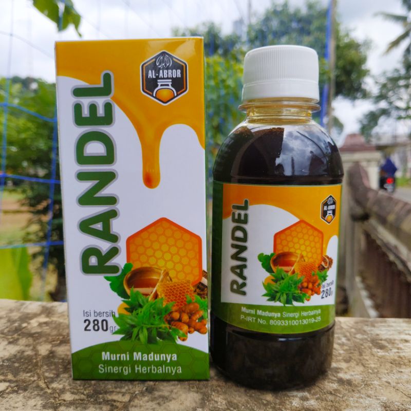 Jual Madu Randel Exp 2024 Herbal Amandel Radang Nyeri Tenggorokan