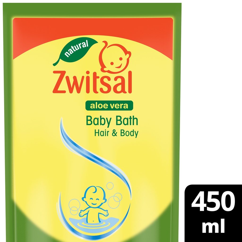 Jual Zwitsal Baby Bath Hair And Body Aloe Vera 2 In 1 Refill Pouch