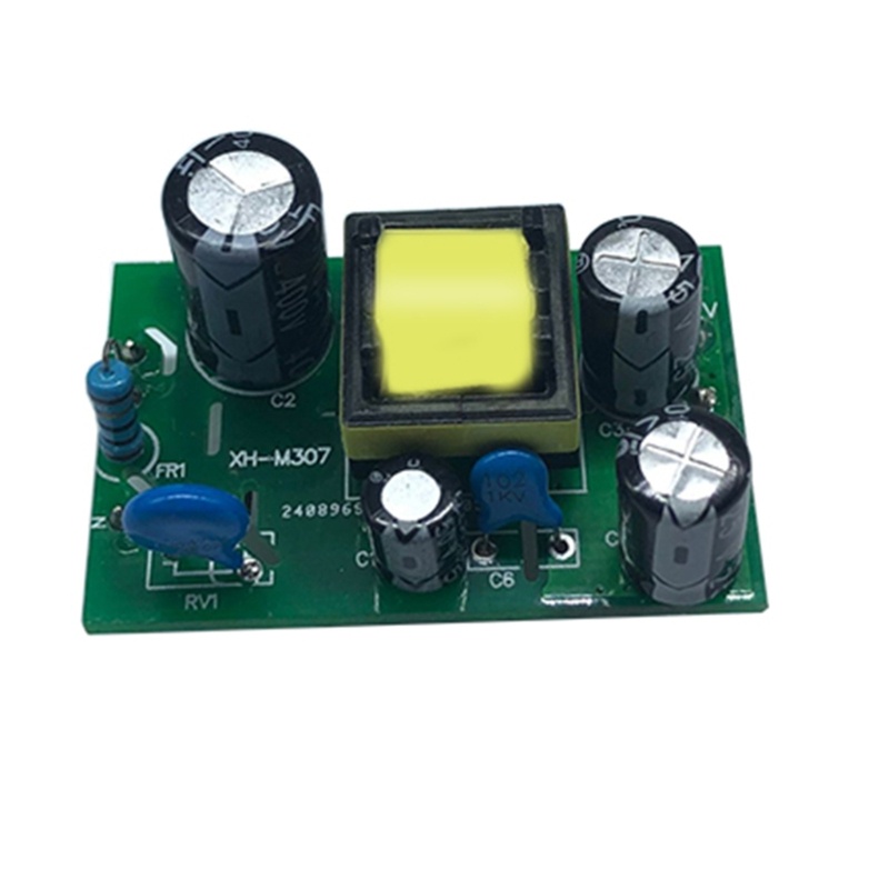 Btsg XH-M307 Modul Daya 12V 600MA Power Board Adaptor Motherboard AC-DC 5V 100MA