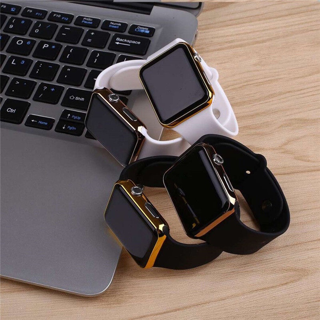 ☀ INDOLAND ☀ Led Watch - Jam Tangan Digital Pria &amp; Wanita - Strap Rubber JT053