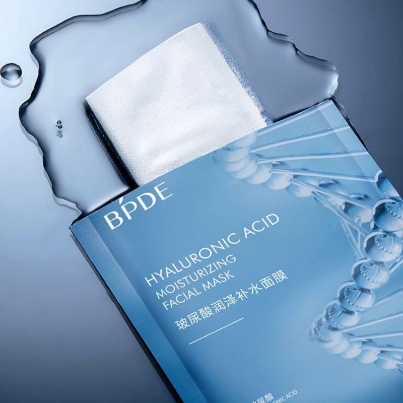 Sheet Mask BPDE Hyaluronic Essence Moisturizing Mask Facial Sheet Masker Wajah