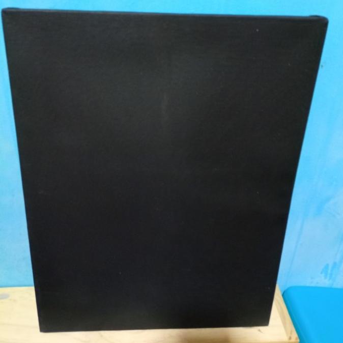 

kanvas lukis hitam 30X40 cm bingkai kayu