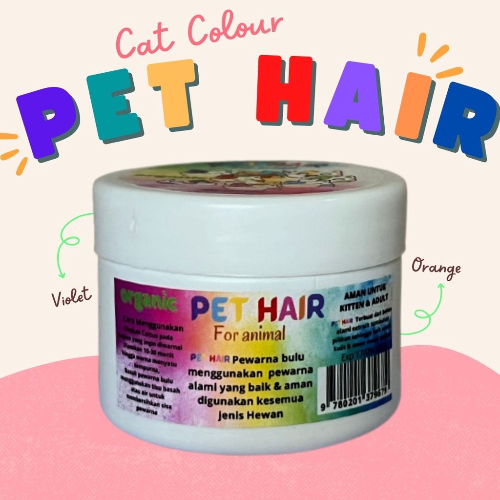 Cat Warna Semir Rambut Bulu Kucing Pet Hair Coloring Pet Hair FEZONE