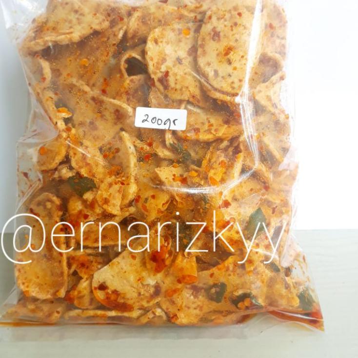 

kodeA5m0L--KRIPIK BASRENG SUPER RENYAH VIRAL [200 gr ] PEDAS DAUN JERUK BUMBU BASAH ( BEST SELLER )HALAL