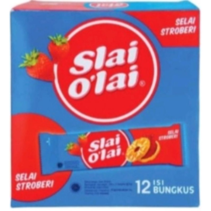 

Roma Slai Olai Box Isi 12 Pcs All Varriant Blueberry dan Stroberi