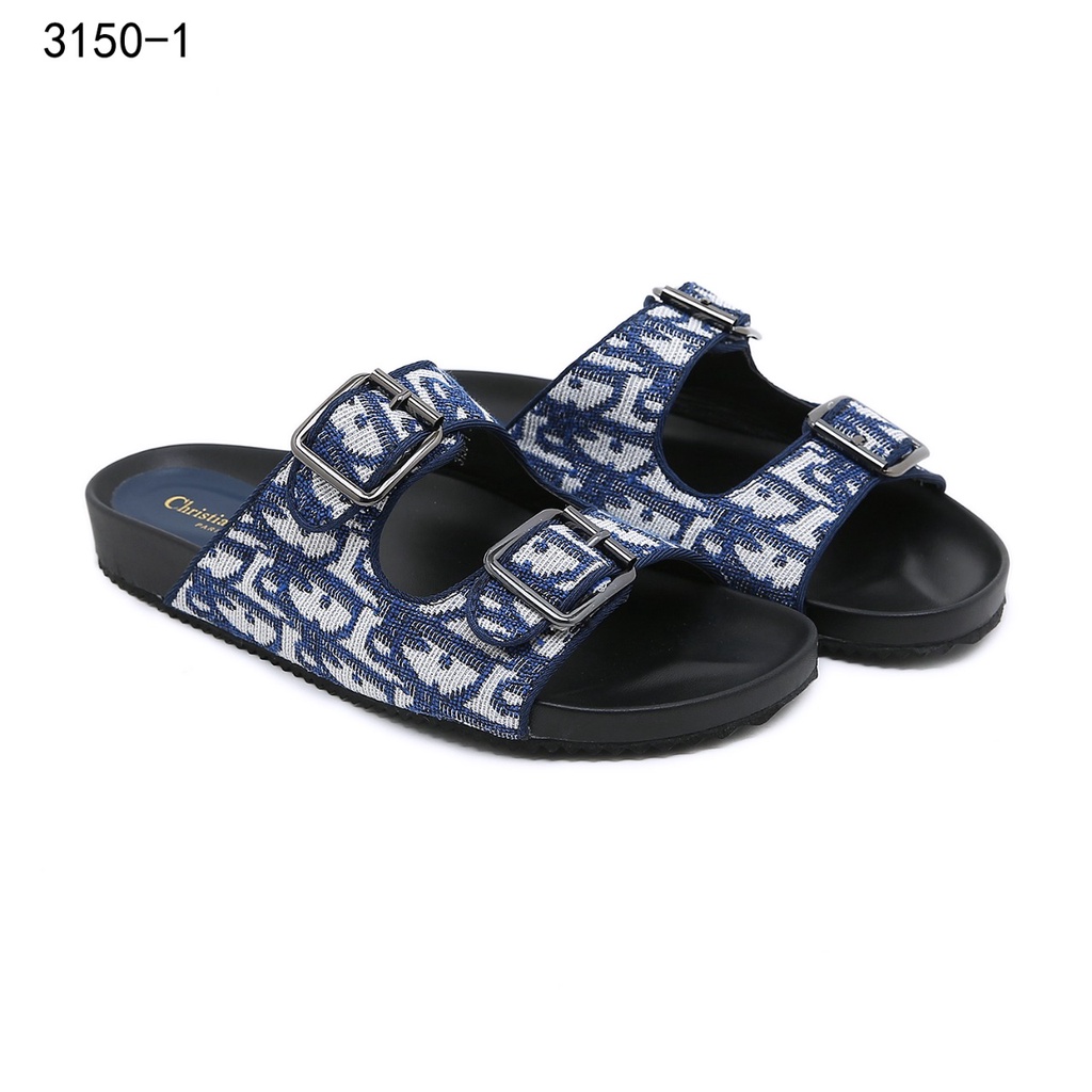 DR Oblique Jacquard Sandals With Buckle 3150-1