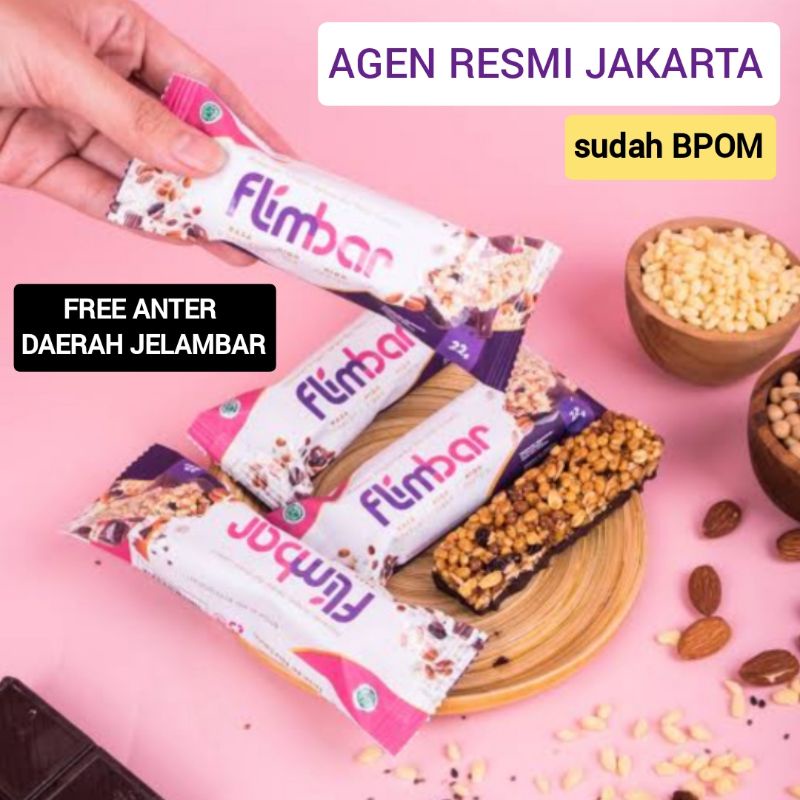 

FLIMBAR snack sehat 1 box 12 pcs