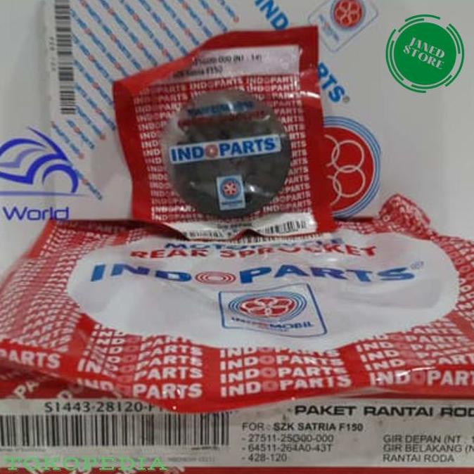 SPAREPART MOTOR 7998 GEAR SET SATRIA FU LAMA