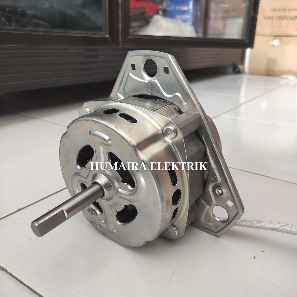 Dinamo Mesin Cuci 2 tabung Wash / Pencuci SANKEN As 12mm.