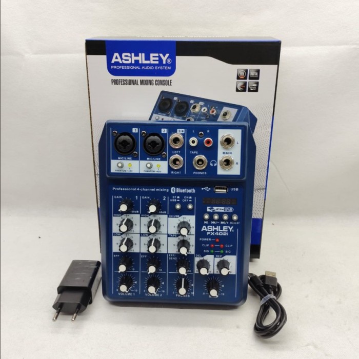 murah mixer ashley fx 402i 4 channel