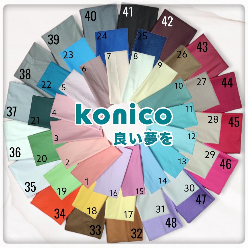 BAHAN KATUN SPREI  KAIN CVC MOTIF POLOS | METERAN | STAR NIKITA ESRA CATRA SAGA TERLARISSSS...,,,,,