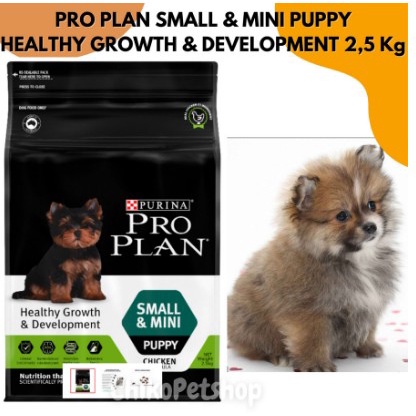 PROPLAN PUPPY DOG SMALL &amp; MINI Breed (Chicken) Dry Food 2.5Kg