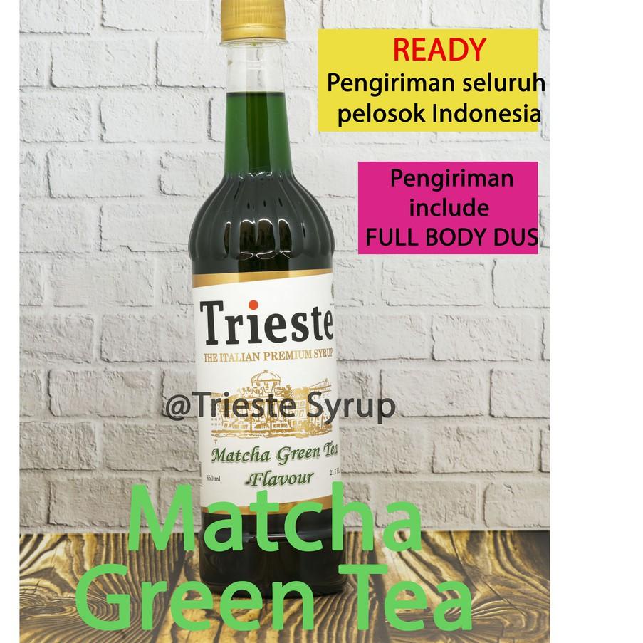 

Diskon✔️TRIESTE SYRUP / SIRUP rasa MATCHA GREEN TEA|KD2