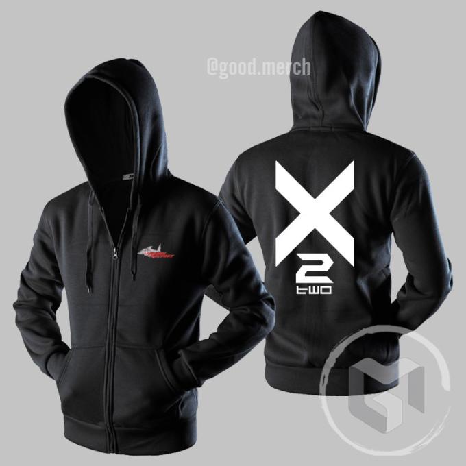 Jaket Pria Shark Factory X2 Sweater Distro Polos